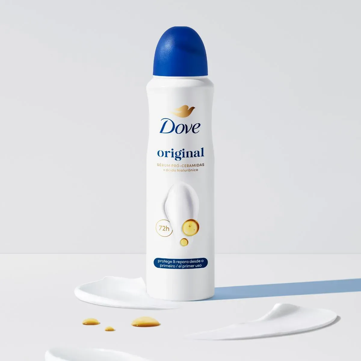 Desodorante Aerosol Dove Original 72h 150ml - Imagem 4