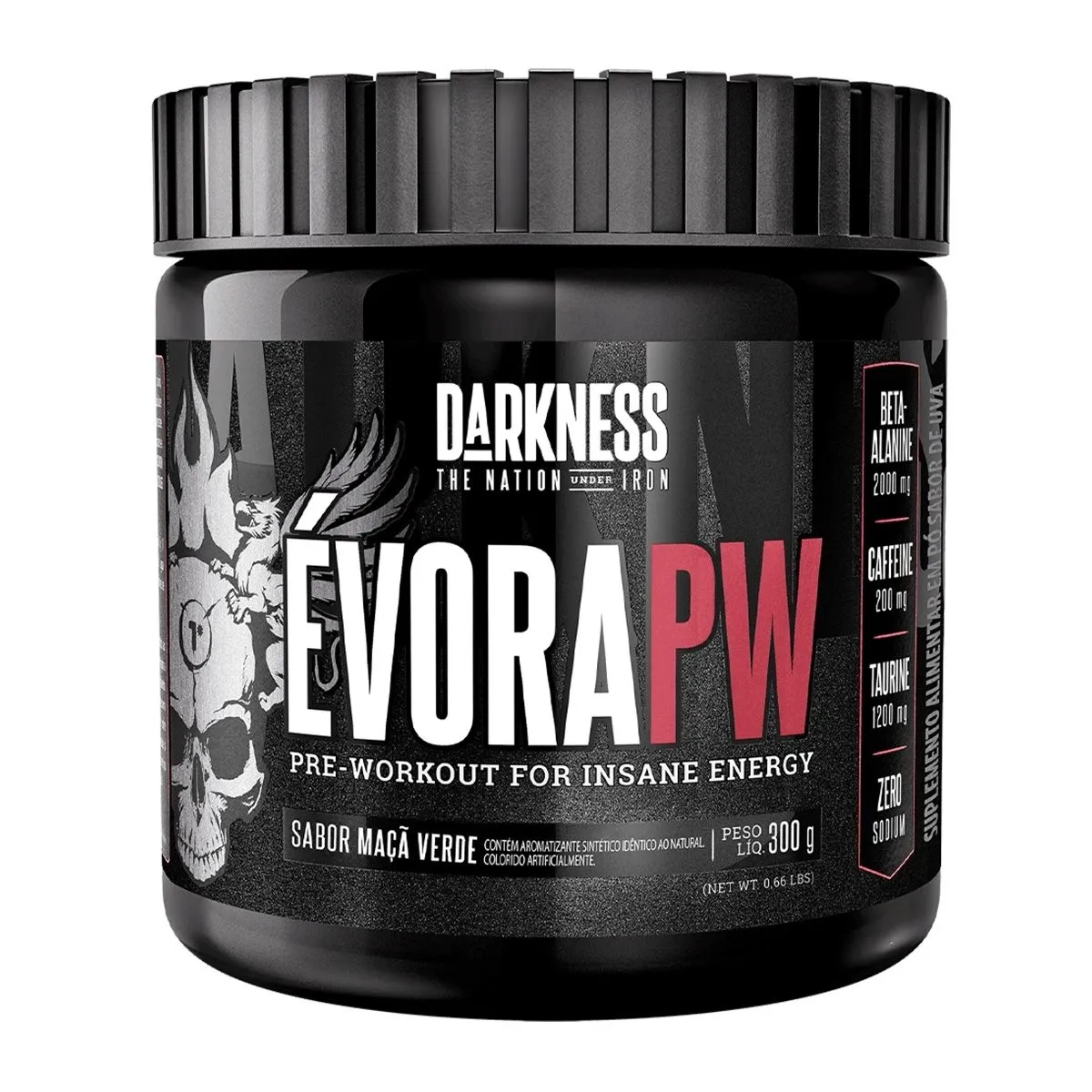 Pré Treino Évora Pw Sabor Maçã Verde 300g Integralmédica