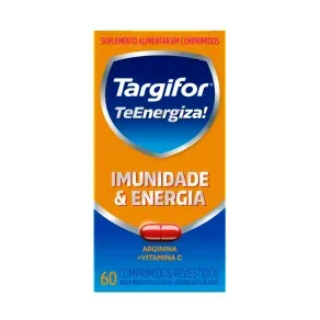 Vitamina C 500Mg + Arginina 500Mg Targifor Teenergiza 60 Comprimidos