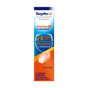 Vitamina C + Arginina Efervescente Targifor+C Teenergiza 16 Comprimidos Targifor C 16 Comprimidos Revestidos