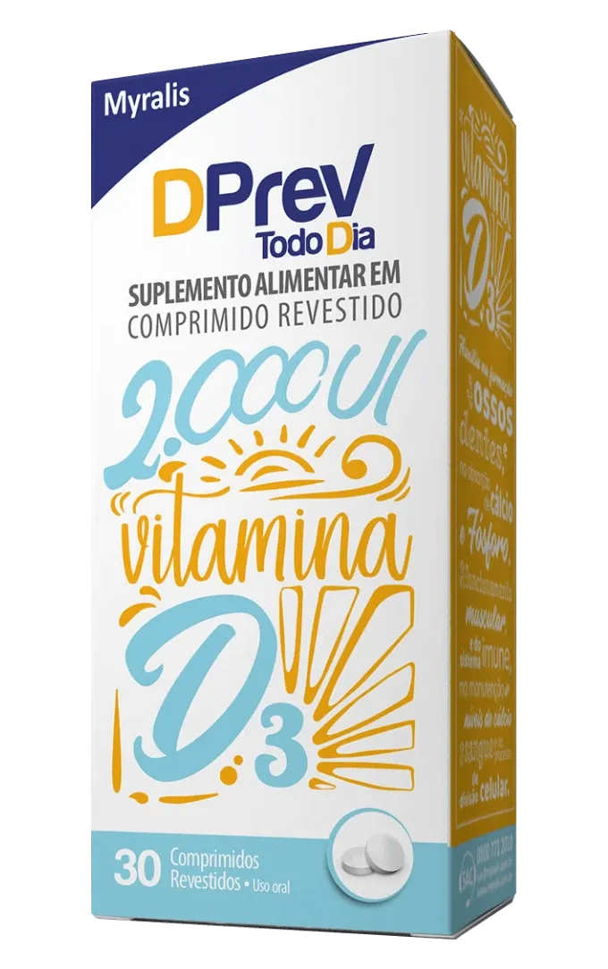 Dprev Todo Dia 2.000UI 30 Comprimidos Revestidos