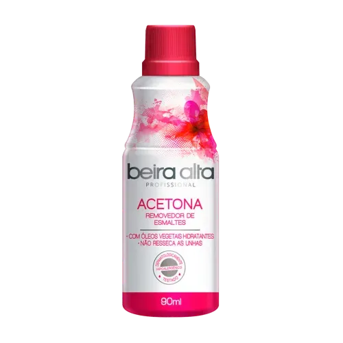 Removedor de Esmalte à Base de Acetona Beira Alta 90ml