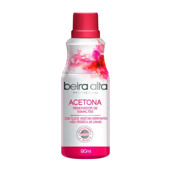 Removedor De Esmalte À Base De Acetona Beira Alta 90ml