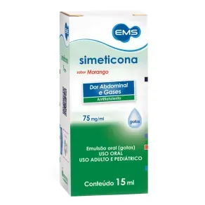 Simeticona 75Mg/Ml Morango Gotas 15Ml Ems