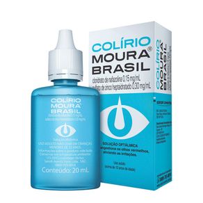Colírio Moura Brasil Solução Oftalmológica 20Ml