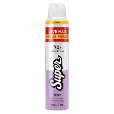 Desodorante Super Cimed Feminino Bloom Aerossol 250ml