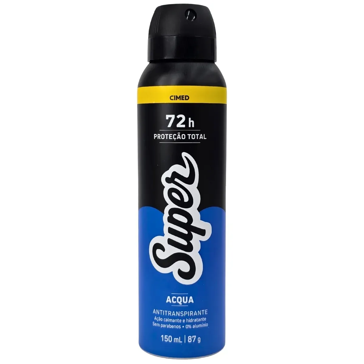 Desodorante Super Cimed Masculino Acqua Aerossol 72h 150ml