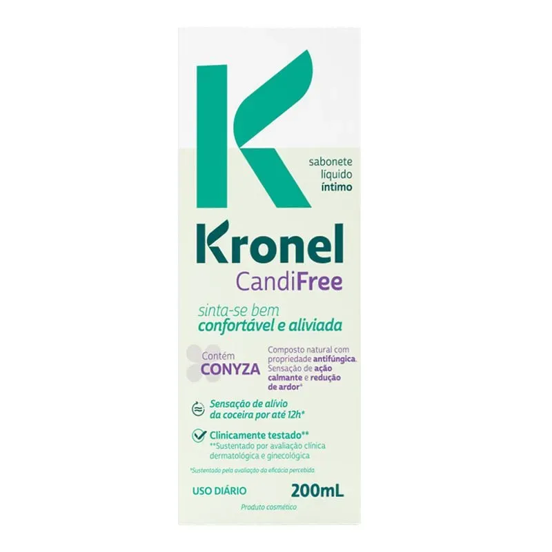Sabonete Liquído Intímo Kronel Candifree 200ml