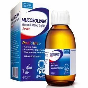 Mucosolvan Pediátrico Xarope 120Ml
