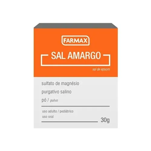 Sal Amargo Pó Para Solução Oral 30g