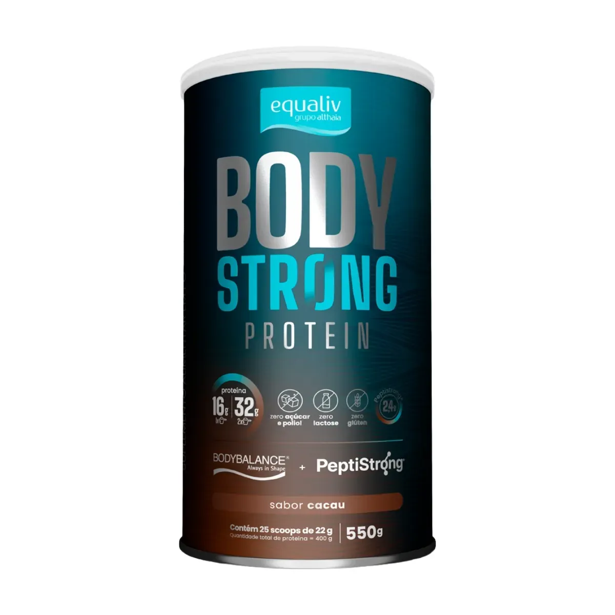 Body Strong Protein Equaliv Cacau 550g