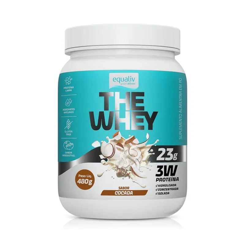 Whey Protein The Whey 3w Equaliv Cocada 480g