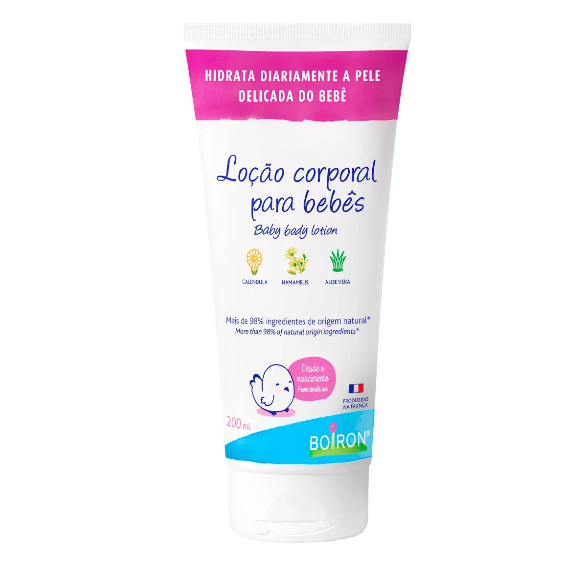 Loção Corporal para Bebês Boiron 200ml
