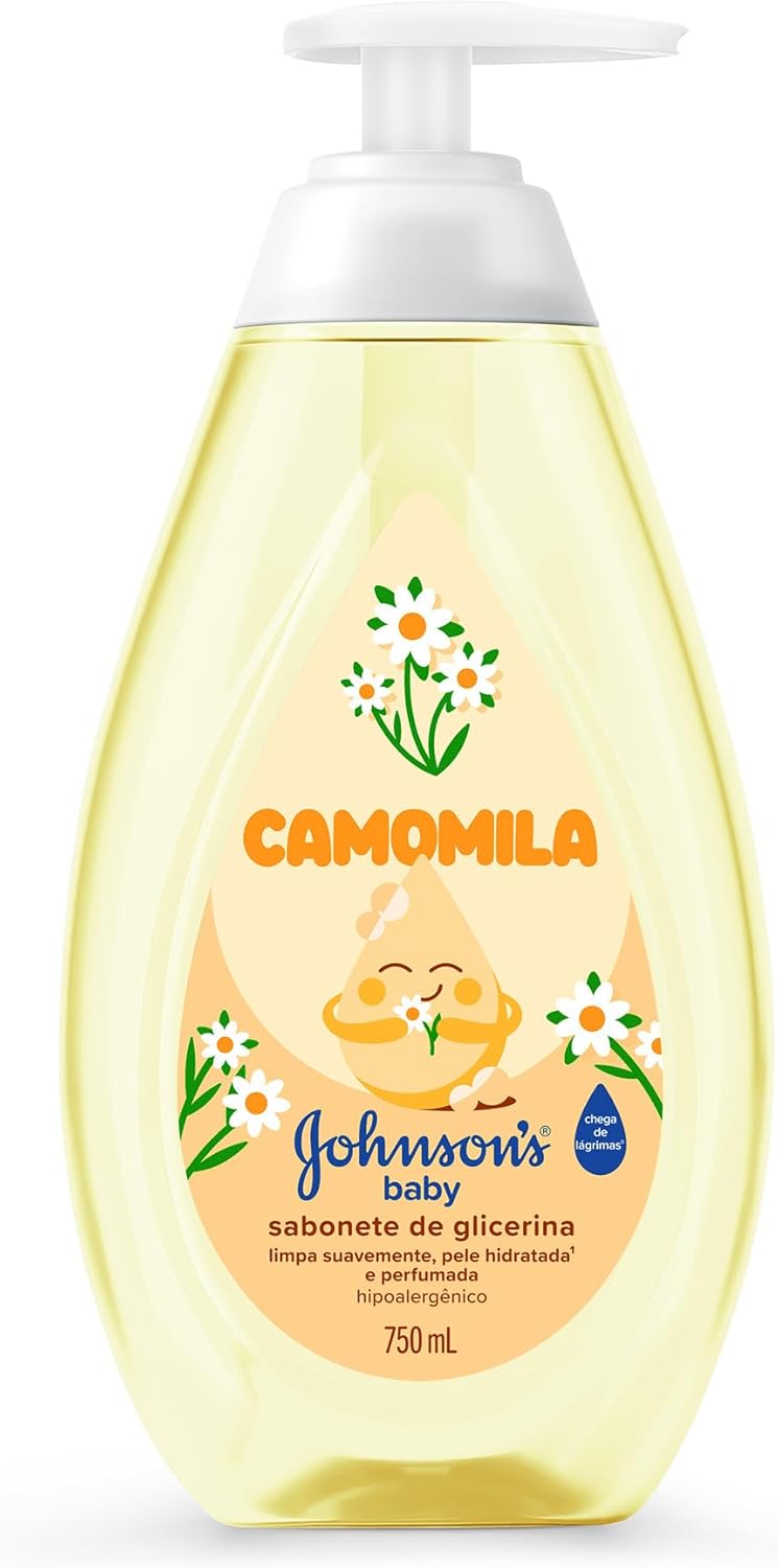 Sabonete Líquido Johnsons Baby Glicerina Camomila 750ml