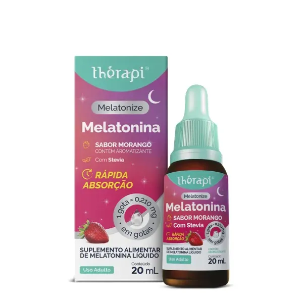 Melatonina Thérapi Sabor Morango 20ml