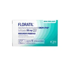 Floratil 100Mg 12 Cápsulas
