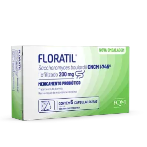 Floratil 200Mg 6 Cápsulas