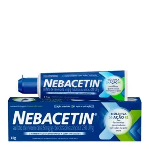 Nebacetin Pomada Dermatológica 15G