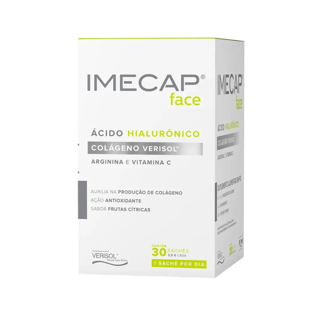 Suplemento Alimentar Imecap Face Colágeno 30 Sachês