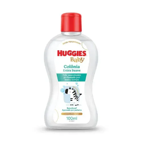 Colônia Infantil Huggies Extra Suave 100ml