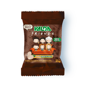 Pastilha Valda Friends Café Sem Açúcar 25G preço