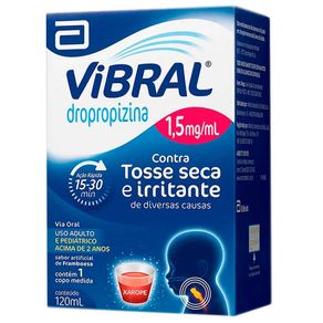 Vibral Pédiatrico Xarope 120Ml