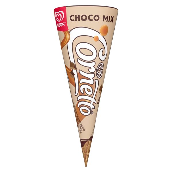 Sorvete Kibon Cornetto Chocomix 65g