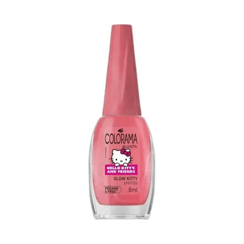 Esmalte Colorama Hello Kitty And Friends Glow Kitty 8ml