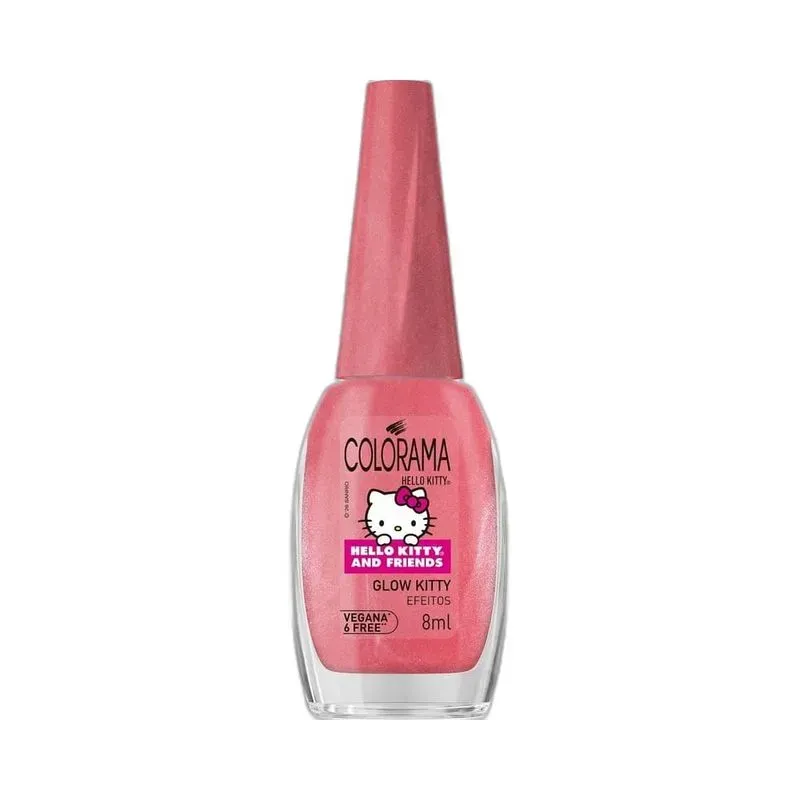 Esmalte Colorama Hello Kitty And Friends Glow Kitty 8ml