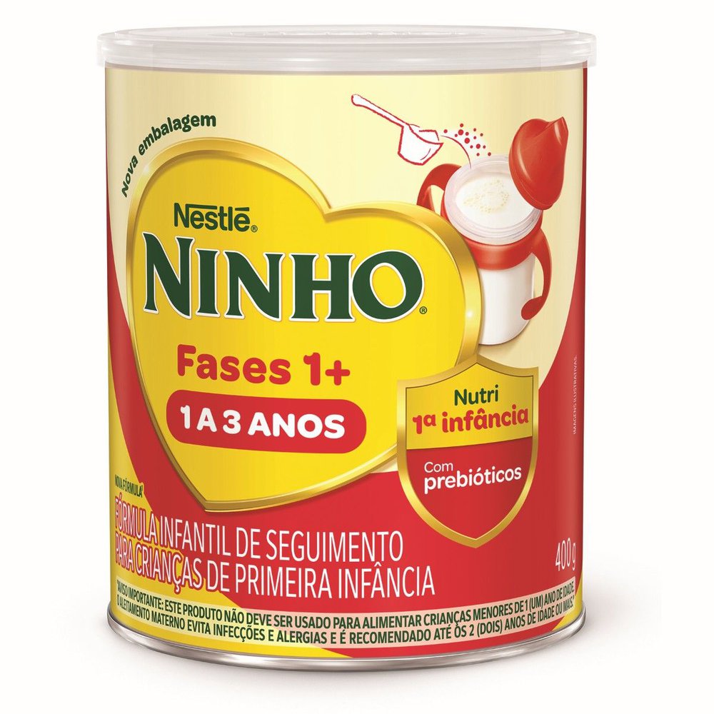 Composto Lácteo Ninho Primeira Infância 1 A 3 Anos 400g