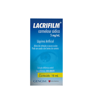 Lacrifilm Solução Oftálmica 15Ml