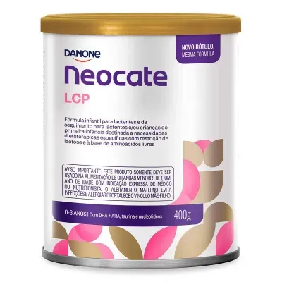 Fórmula Infantil Neocate Lcp 400g