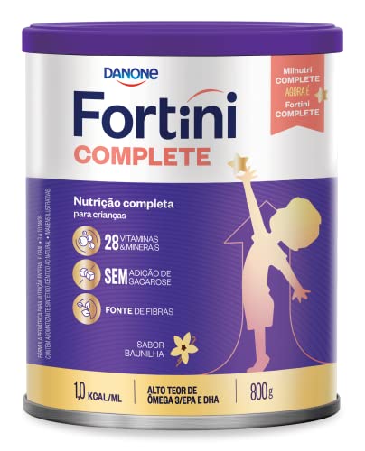 Suplemento Infantil Fortini Complete Baunilha 800g