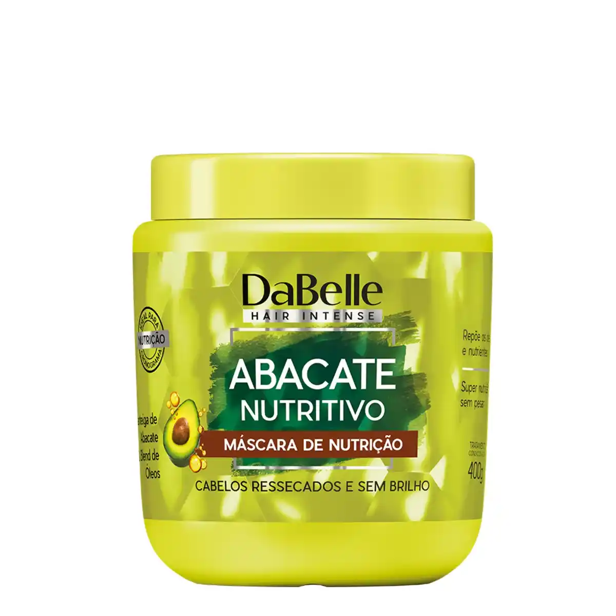 Máscara Capilar Dabelle Abacate Nutritivo 400g