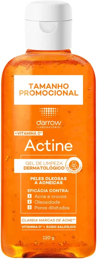 Gel De Limpeza Facial Darrow Actine Vitamina C 120g
