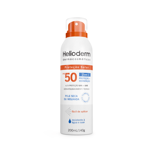 Helioderm Suncare Spray Fps 50 200ml